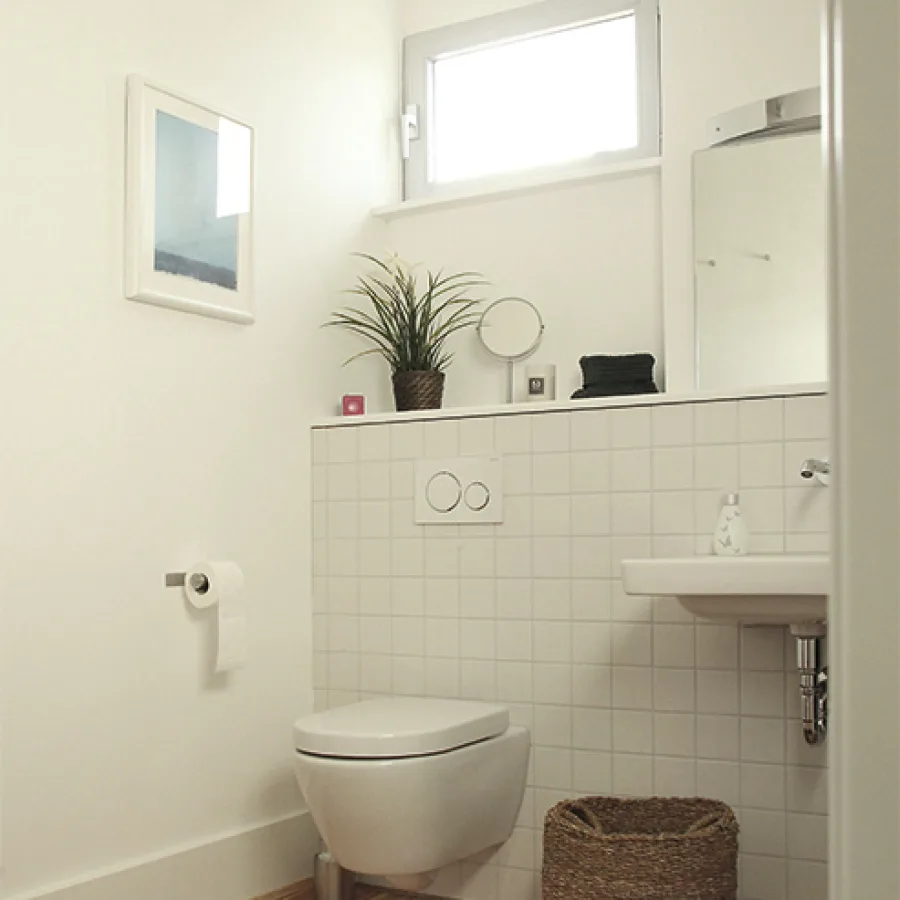 Große Auster: Badezimmer